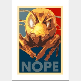 Giant Hornet NOPE Posters and Art